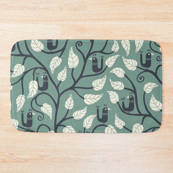 Item preview, Bring in the Garden - sage green, cream & charcoal designed and sold by Johanna Kindvall.