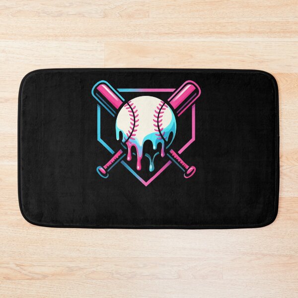 Item preview, Neon Baseball Skull Crossed Bats designed and sold by SiarheiYur.