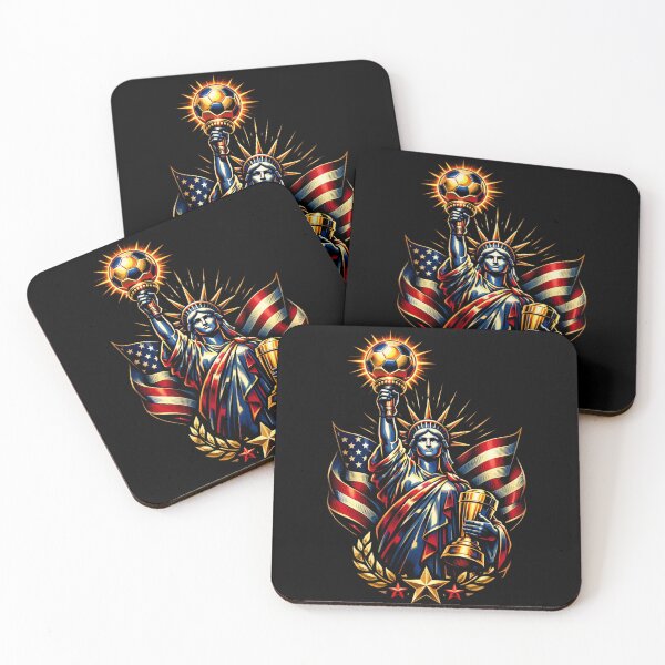 Item preview, American Liberty Soccer 2026 Glory Retro Emblem designed and sold by Majnon8bp.