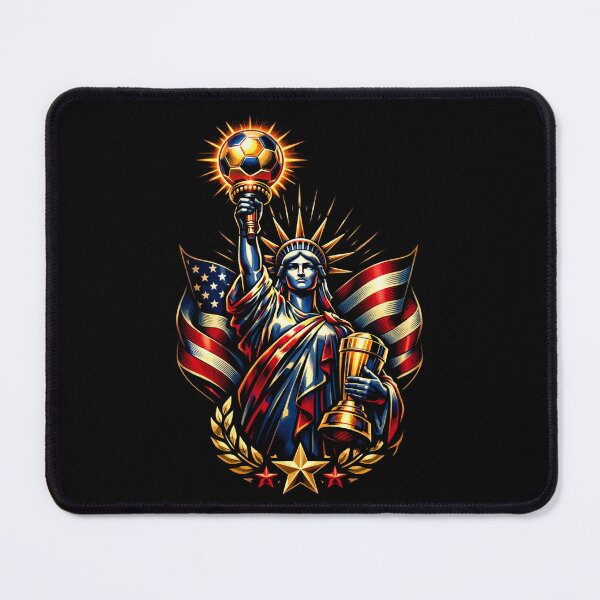 Item preview, American Liberty Soccer 2026 Glory Retro Emblem designed and sold by Majnon8bp.