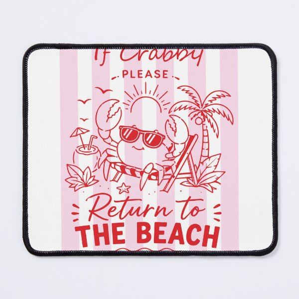 Item preview, Funny Crabby Beach T-Shirt designed and sold by ucpstudio.