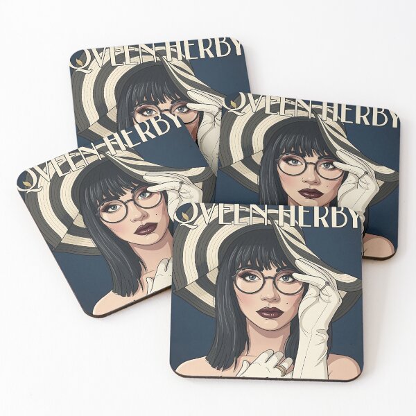 Item preview, Qveen Herby The Sophisticate Vintage Poster designed and sold by iwzzuel.