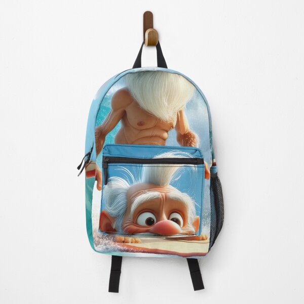 Item preview, Old Man riding a surf board designed and sold by Colin Bentham.
