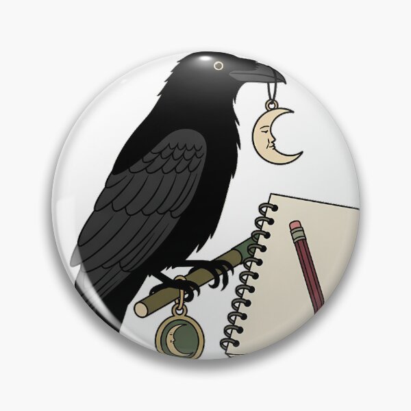 Item preview, Raven Blank Lesson Planner Gift designed and sold by IllumeInk.