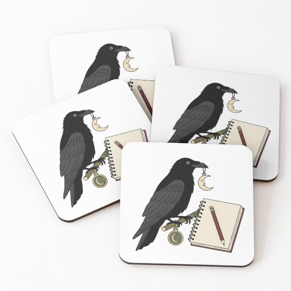 Item preview, Raven Blank Lesson Planner Gift designed and sold by IllumeInk.