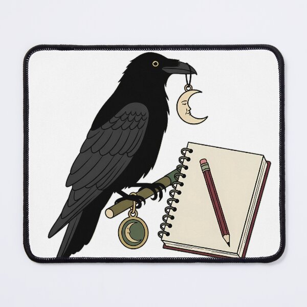 Item preview, Raven Blank Lesson Planner Gift designed and sold by IllumeInk.