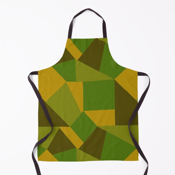 Item preview, Green Yellow Geometric Camouflage Seamless Pattern Design designed and sold by NadDot.