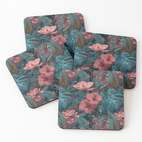 Item preview, Fresh Tropical Floral Texture  - Flower Garden Pattern  - Mothers Day Ideas designed and sold by RoyalStarsPatts.