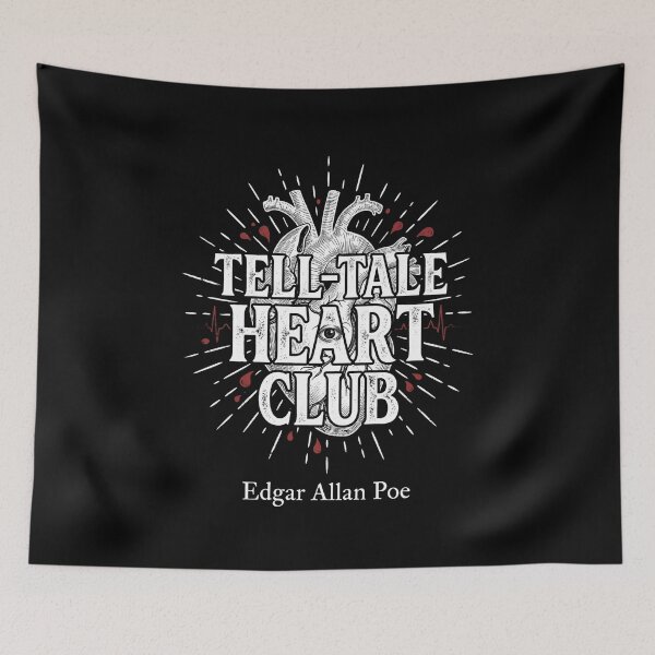 Item preview, Tell Tale Heart Club Edgar Allan Poe Gothic Anatomy designed and sold by Fenay Designs.