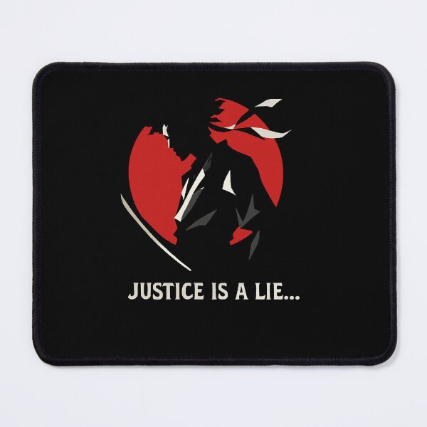Item preview, Justice Is a Lie Dark Cat Silhouette designed and sold by SiarheiYur.