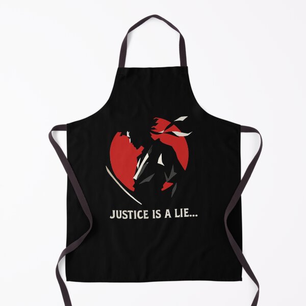 Item preview, Justice Is a Lie Dark Cat Silhouette designed and sold by SiarheiYur.