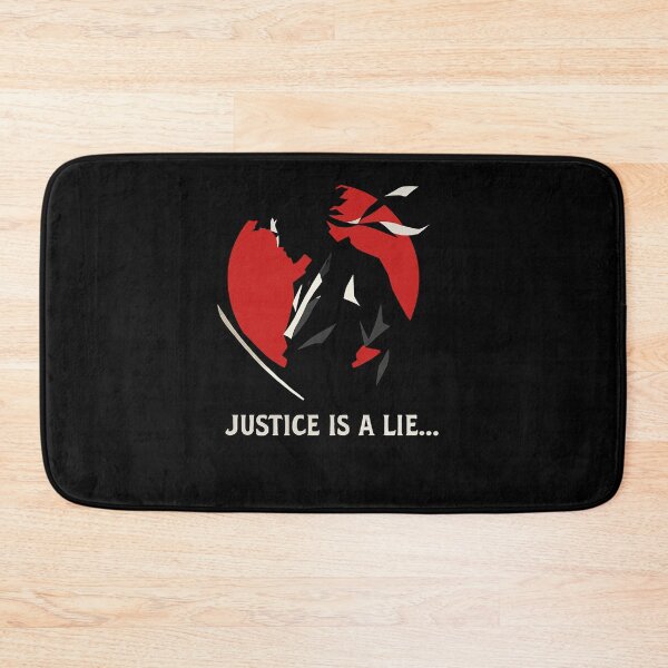 Item preview, Justice Is a Lie Dark Cat Silhouette designed and sold by SiarheiYur.