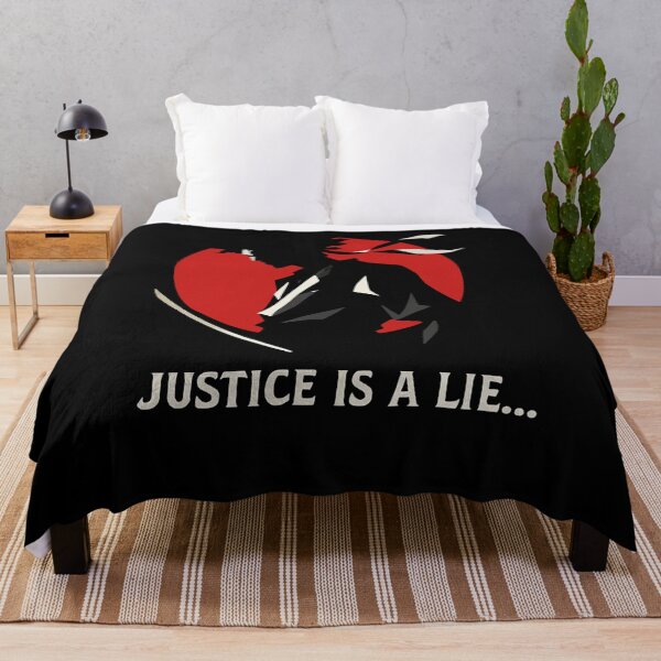 Item preview, Justice Is a Lie Dark Cat Silhouette designed and sold by SiarheiYur.
