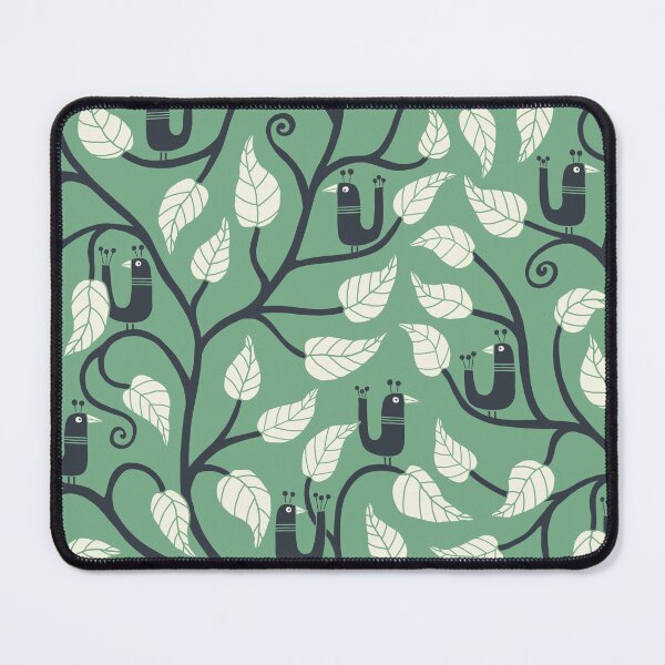 Item preview, Bring in the Garden - fresh green, cream and charcoal designed and sold by Johanna Kindvall.