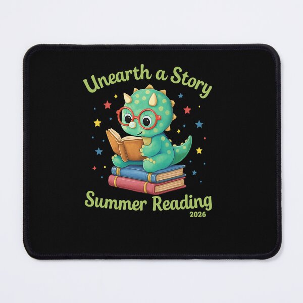 Item preview, Unearth a Story Summer Reading Frog designed and sold by SiarheiYur.