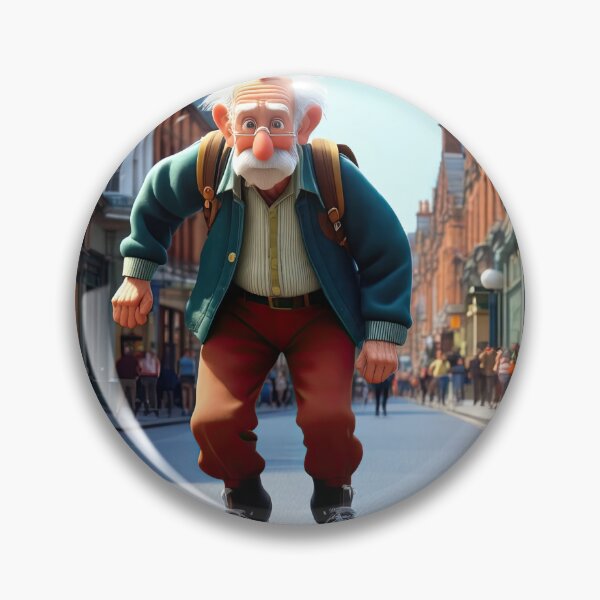 Item preview, Old Man on roller-skates designed and sold by Colin Bentham.