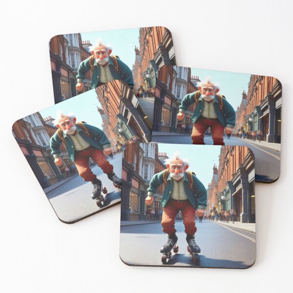Item preview, Old Man on roller-skates designed and sold by Colin Bentham.