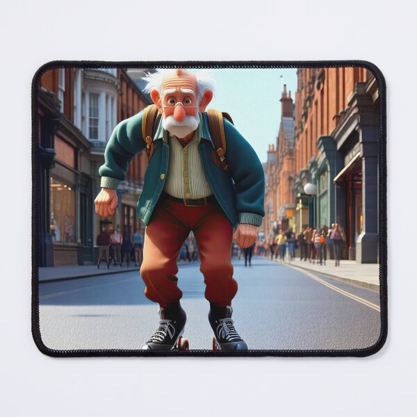 Item preview, Old Man on roller-skates designed and sold by Colin Bentham.