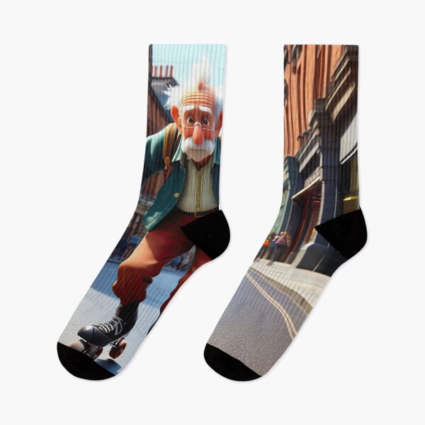 Item preview, Old Man on roller-skates designed and sold by Colin Bentham.
