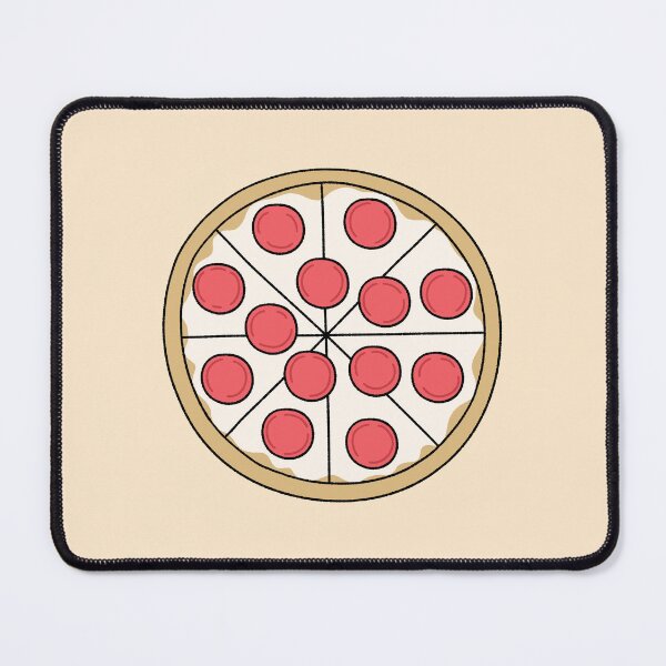 Item preview, Cute Hand Drawn Pepperoni Pizza Illustration - Yummy Food Art designed and sold by ubborn.