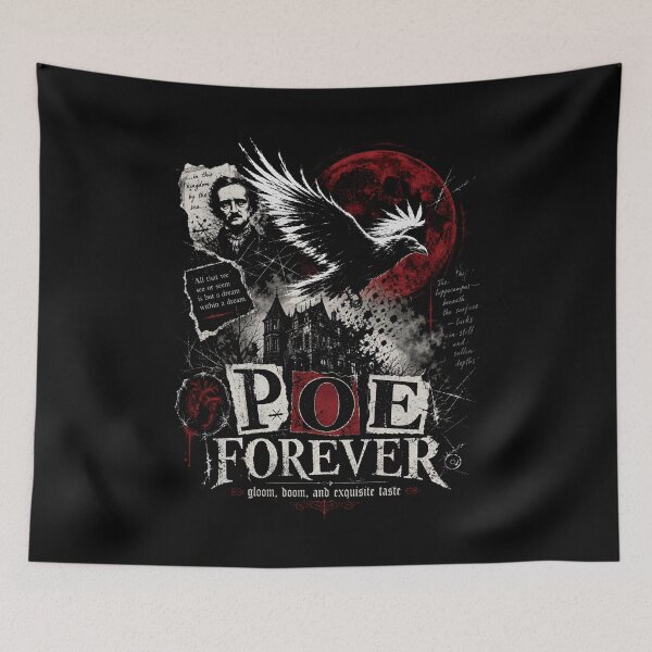 Item preview, Poe Forever Gloom Doom Exquisite Taste Edgar Allan Poe designed and sold by Fenay Designs.