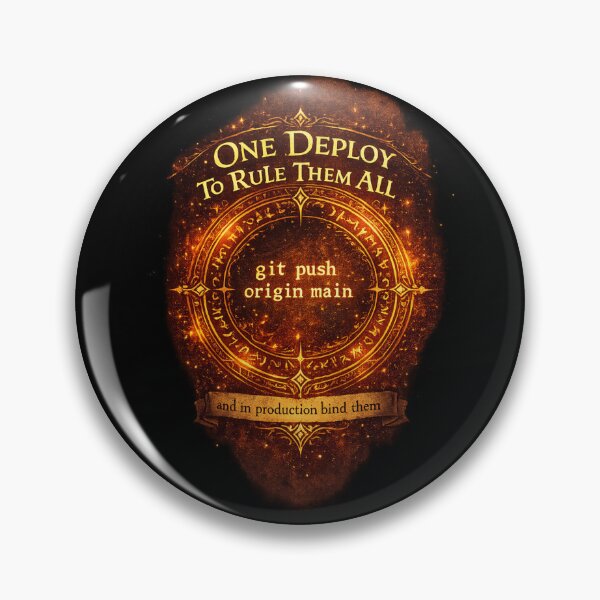 Item preview, One Deploy to Rule Them All – Funny Developer DevOps Design designed and sold by CtrlAltLaugh.