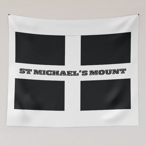 Item preview, St Michael's Mount on Cornish Flag designed and sold by S-and-W-4ever.