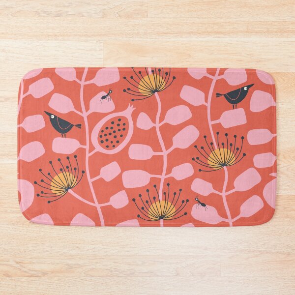 Item preview, Scandimalism in the Hot House - red, pink, charcoal, orange designed and sold by Johanna Kindvall.