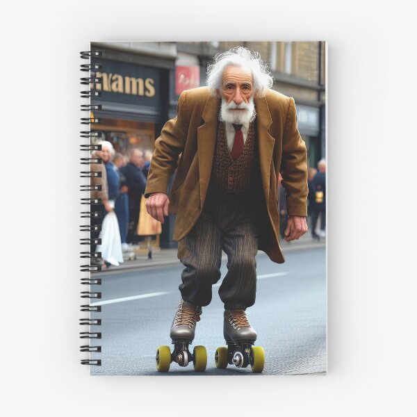 Item preview, Old Man on roller-skates designed and sold by Colin Bentham.