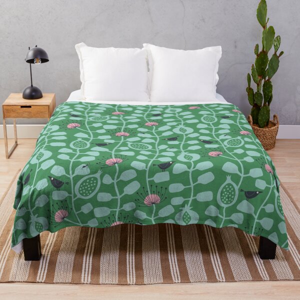 Item preview, Scandimalism in the Hot House - green, blue, charcoal, pink designed and sold by Johanna Kindvall.