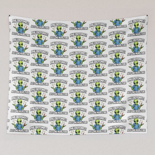 Item preview, Funny Alien Phlebotomist Meme Cute Sci-Fi Nurse Lab Tech Humor Gift National Phlebotomist Recognition Week Medical Worker Joke designed and sold by ClinicalHubs.