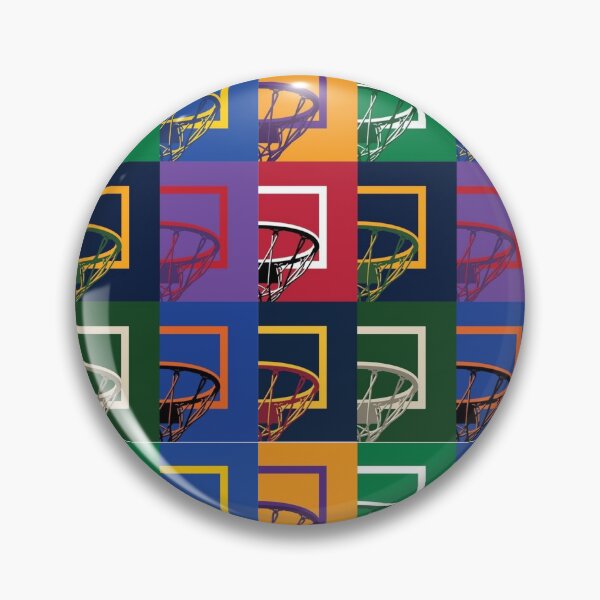 Item preview, basketball hoops digital colorfull art 1 designed and sold by Combatente.