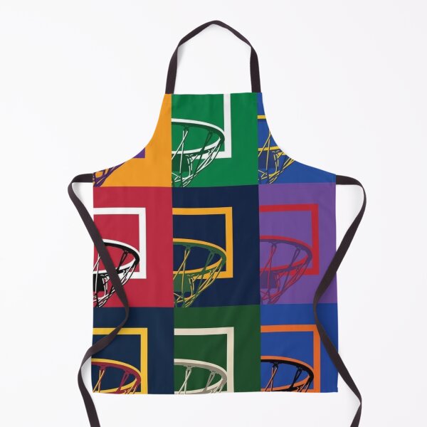 Aperçu de l'œuvre paniers de basket-ball art numérique coloré 1 créée et vendue par Combatente.