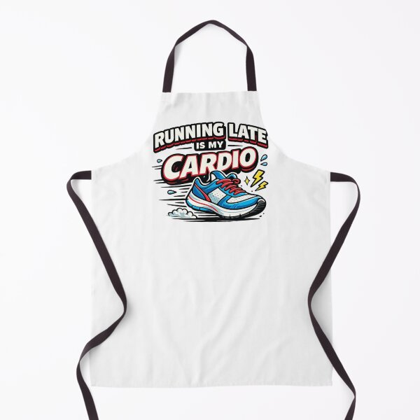 Item preview, Running Late Is My Cardio designed and sold by chicdeboutique.