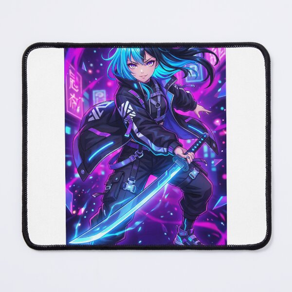 Item preview, Cyberpunk Samurai Girl designed and sold by Crazy4Anime.