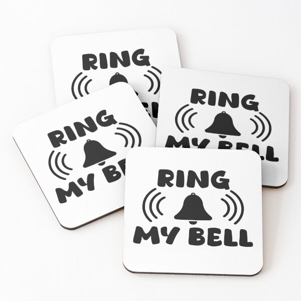 Item preview, Ring My Bell Funny Doorbell Design – Cheeky Bold Text Humor Graphic designed and sold by NewManiaGifts.