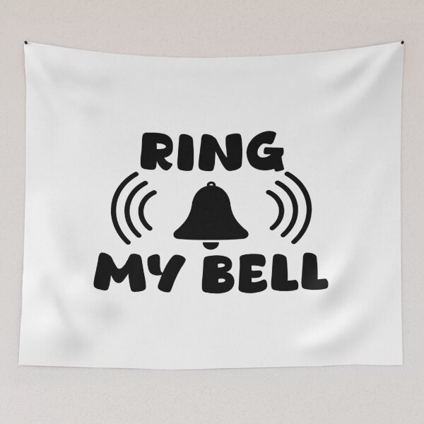Item preview, Ring My Bell Funny Doorbell Design – Cheeky Bold Text Humor Graphic designed and sold by NewManiaGifts.