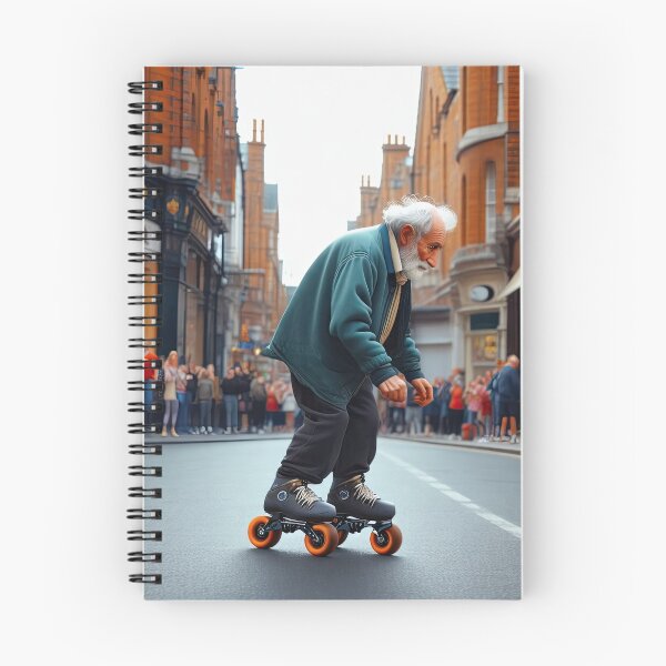 Item preview, Old Man on roller-skates designed and sold by Colin Bentham.