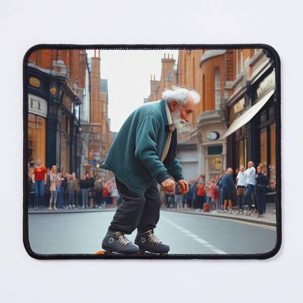Item preview, Old Man on roller-skates designed and sold by Colin Bentham.