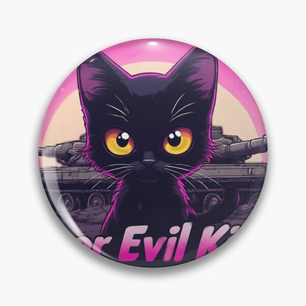 Item preview, Evil Kitty designed and sold by fadeinkstudio.