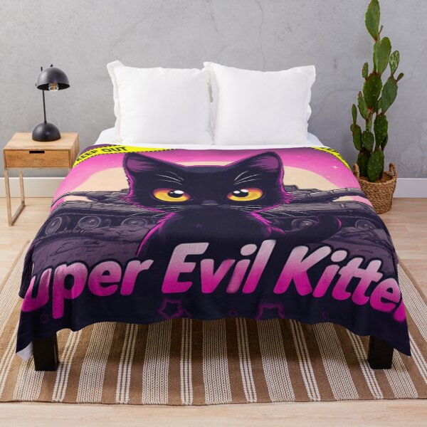 Item preview, Evil Kitty designed and sold by fadeinkstudio.
