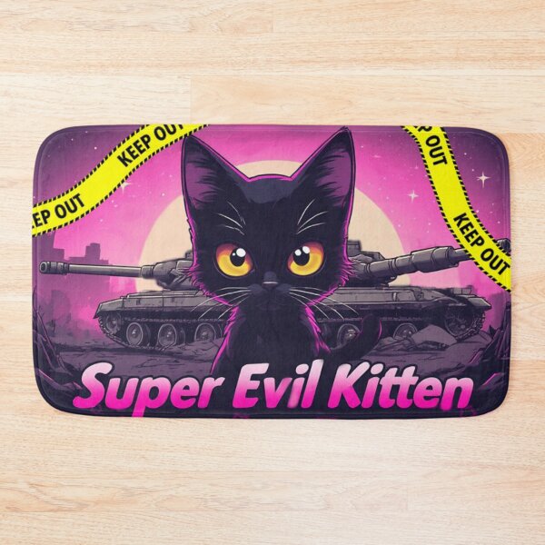 Item preview, Evil Kitty designed and sold by fadeinkstudio.