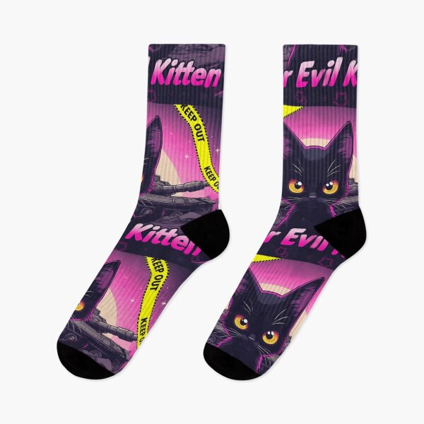 Item preview, Evil Kitty designed and sold by fadeinkstudio.