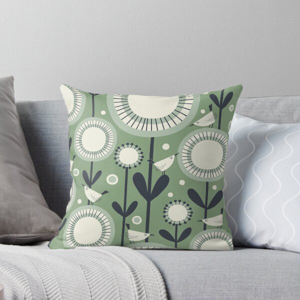 Item preview, Scandimalism - green, cream and charcoal designed and sold by Johanna Kindvall.