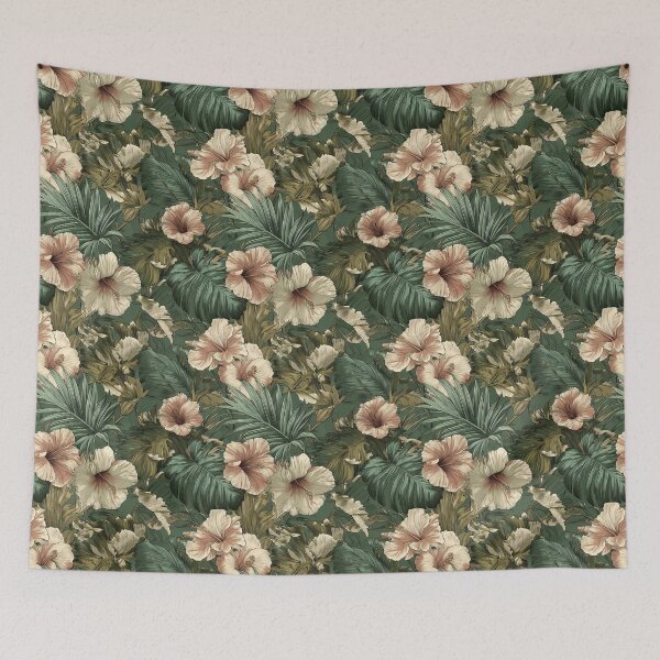 Item preview, Ornamental Tropical Floral Texture  - Flower Garden Pattern  - Mother'S Day Gifts designed and sold by RoyalStarsPatts.