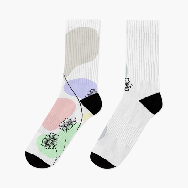 Item preview, Pastel Blossom and Abstract Organic Shapes  designed and sold by Nehahabib.