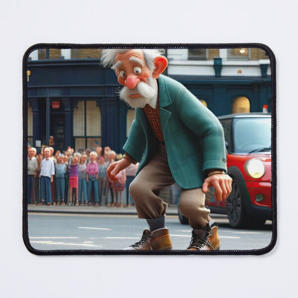 Item preview, Old Man on roller-skates designed and sold by Colin Bentham.