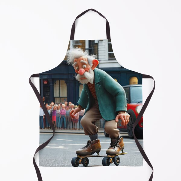 Item preview, Old Man on roller-skates designed and sold by Colin Bentham.