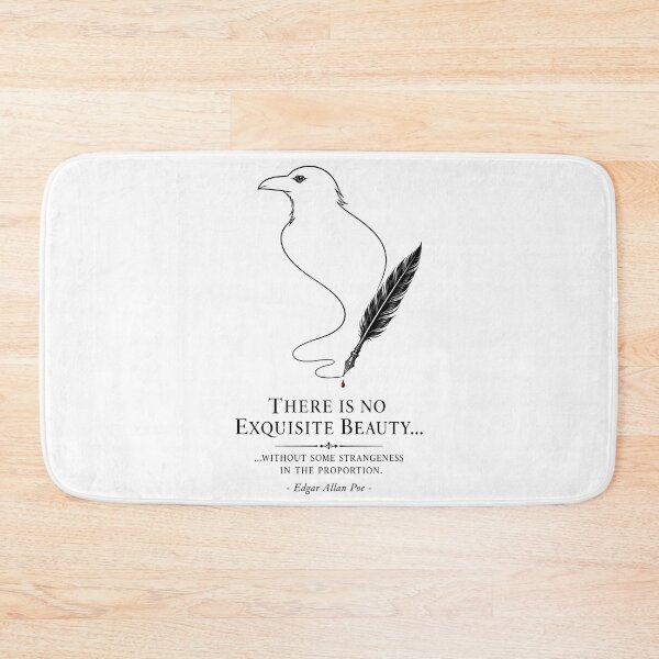 Item preview, There Is No Exquisite Beauty Without Strangeness Edgar Allan Poe Quote designed and sold by Fenay Designs.