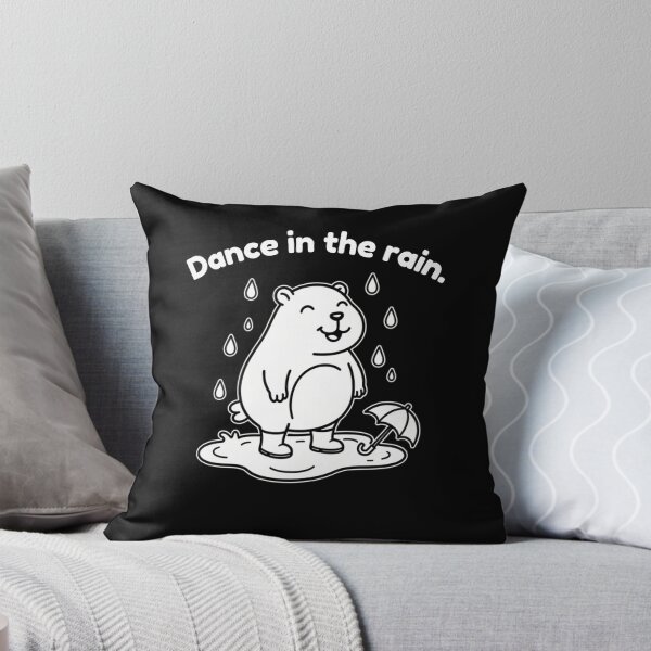 Item preview, Dance in the Rain Capybara – Simple Minimalist Animal Design designed and sold by PAPIRO SIGLO XXI.
